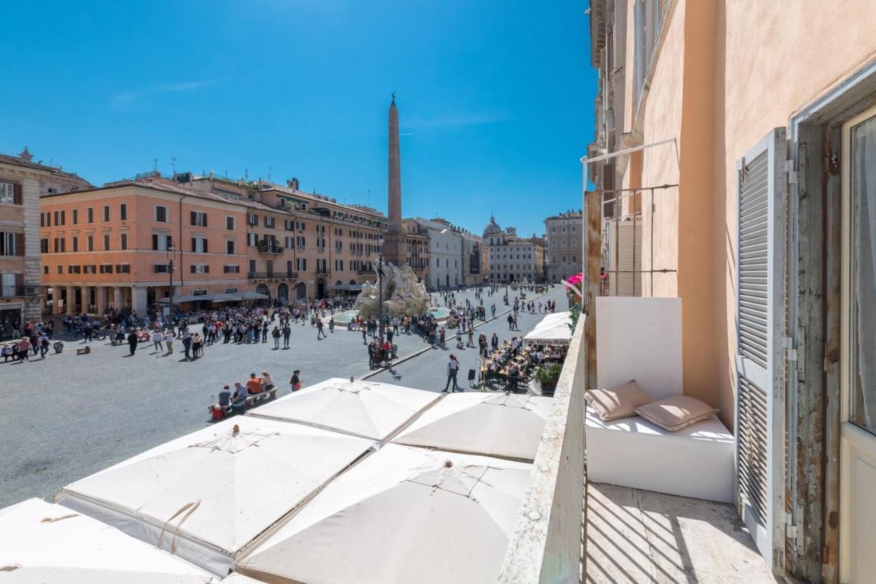 New! Amazing Piazza Navona View Apartment Rome Exterior photo